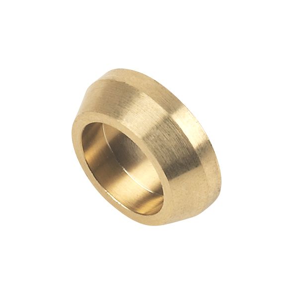 Image of Flomasta Compression Blanking Disc Caps 15mm 2 Pack 