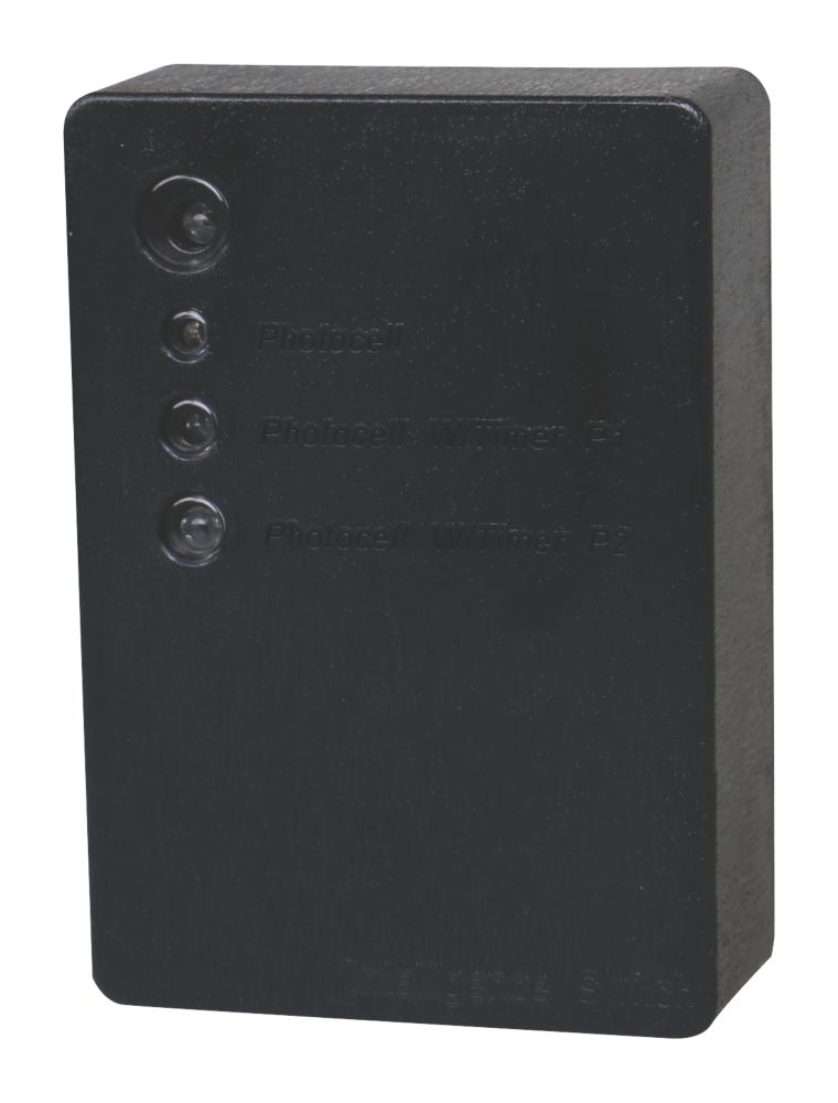 Image of LAP Indoor & Outdoor Black Photocell Sensor 