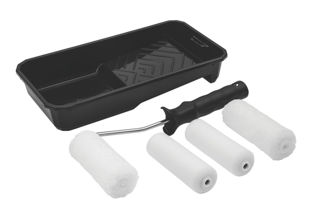 Image of Fortress 4" Mini Roller Set 6 Piece Set 