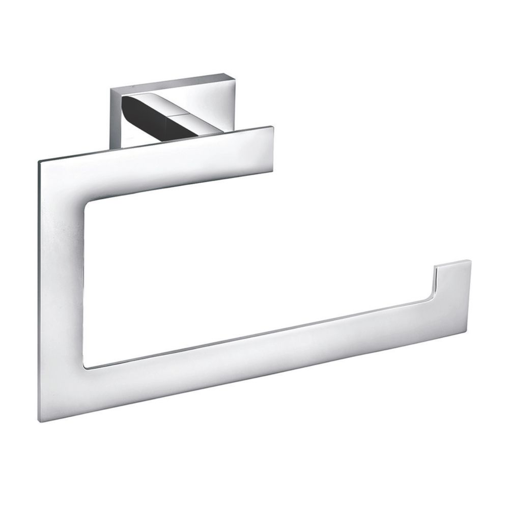 Image of Aqualux York Towel Ring Chrome 