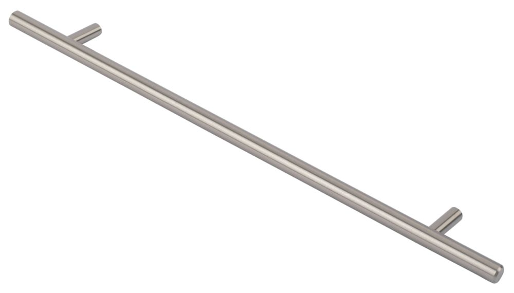 Image of Smith & Locke T-Bar Pull Handle Brushed Nickel 240mm 