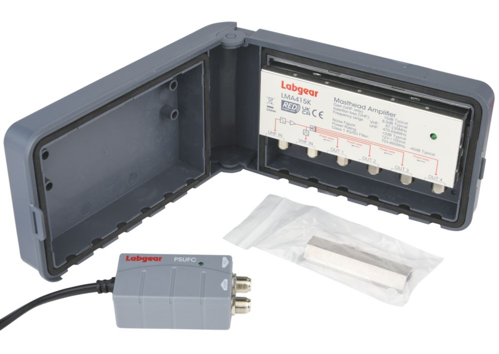 Image of Labgear KIT415K 4-Way Masthead Amplifier Kit 