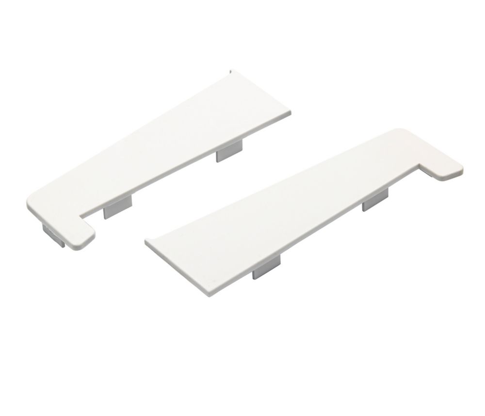 Image of Crystal uPVC Sill-End Caps White 150mm 