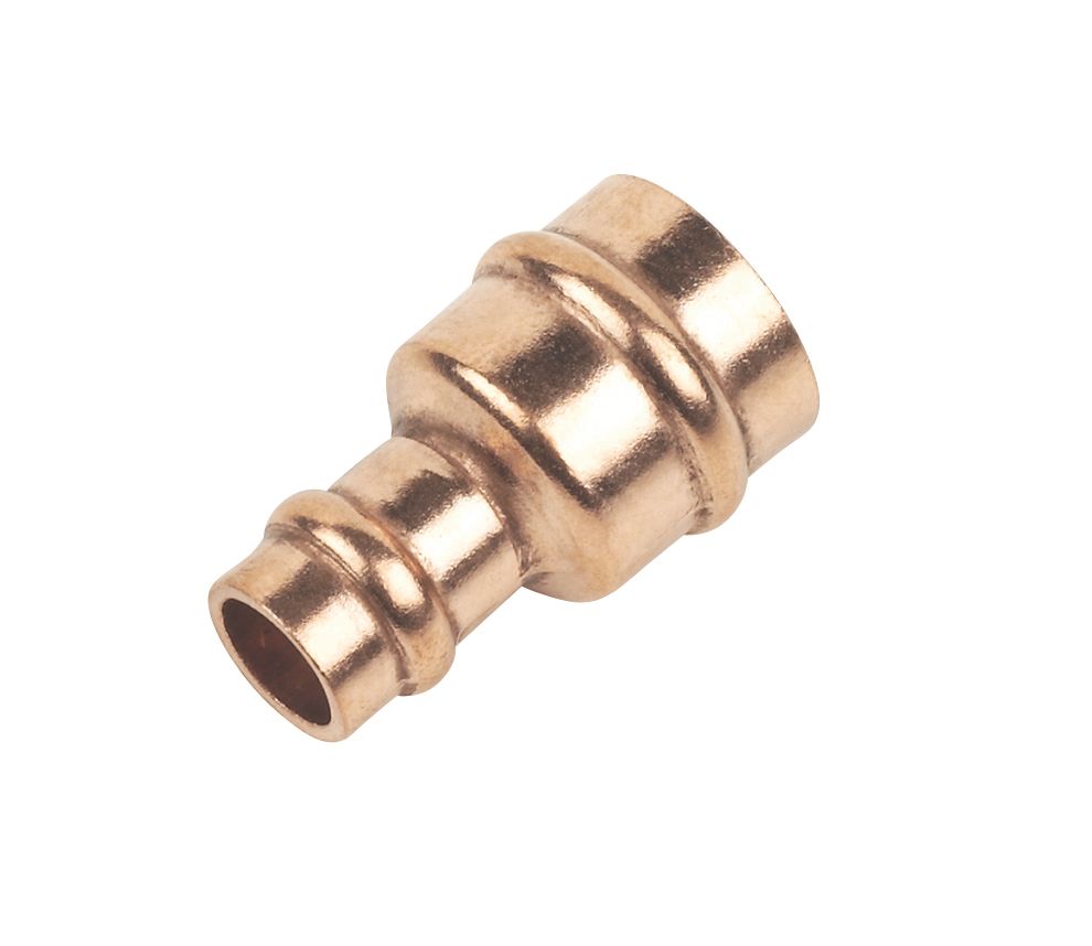 Image of Flomasta Solder Ring Reducing Coupler 15mm x 8mm 