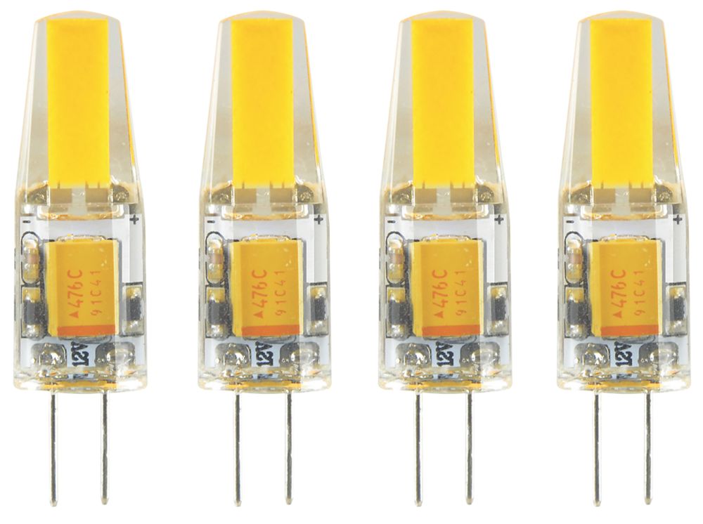 Image of LAP G4 Capsule LED Light Bulb 180lm 1.5W 12V 4 Pack 
