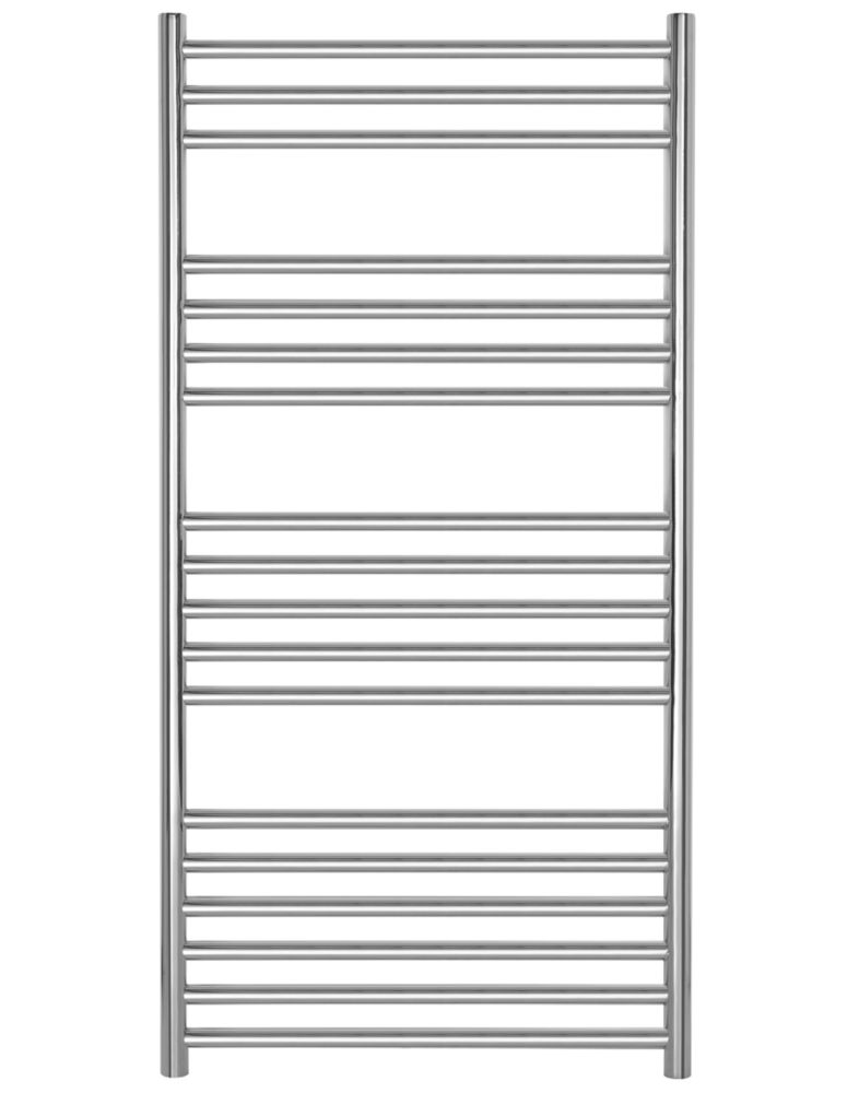 Image of Towelrads Eversley Towel Radiator 1000mm x 500mm Stainless Steel 778BTU 