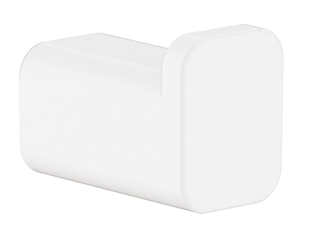 Image of Hansgrohe AddStoris Bathroom Hook Matt White 