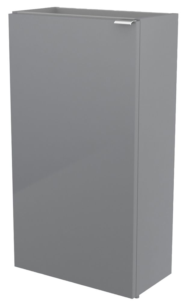 Image of Imandra Hand Wash Cabinet Gloss Grey 440mm x 230mm x 790mm 
