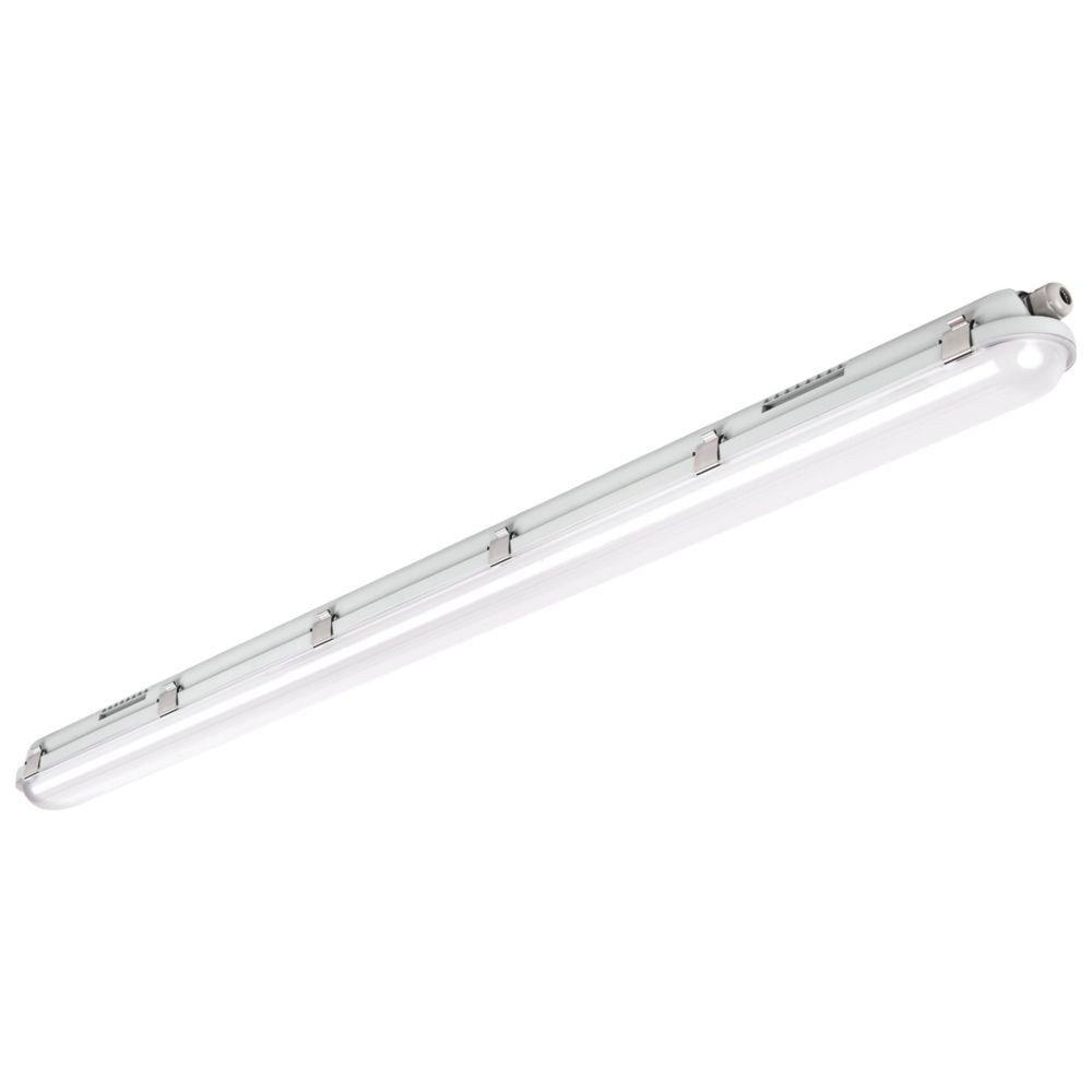 Image of Luceco Climate Single 4ft Maintained Emergency LED Non-Corrosive Batten 20W 2400lm 