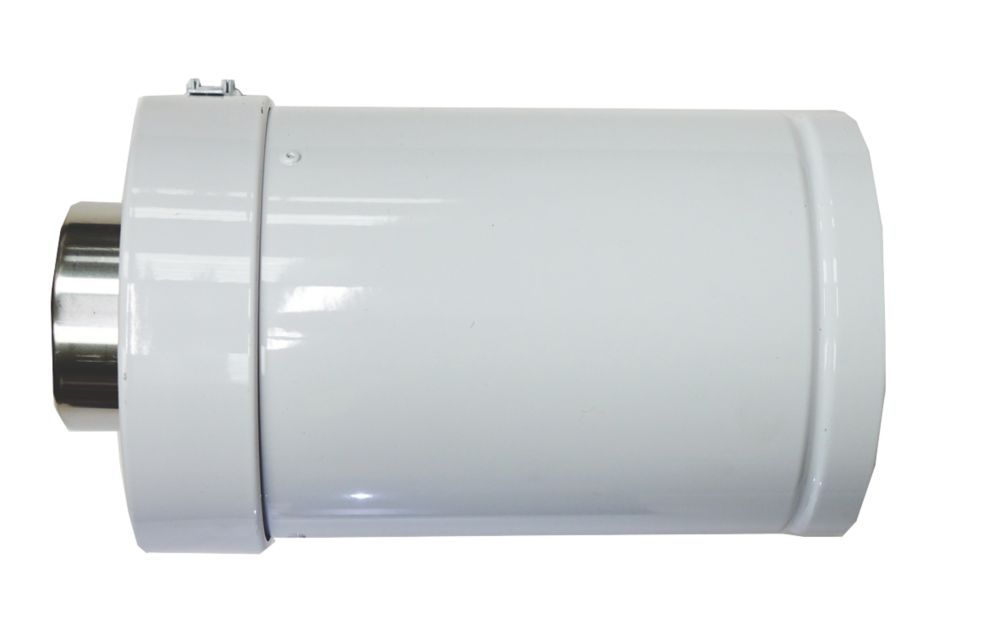 Image of Grant White Balanced Flue Extension 180mm x 225mm 