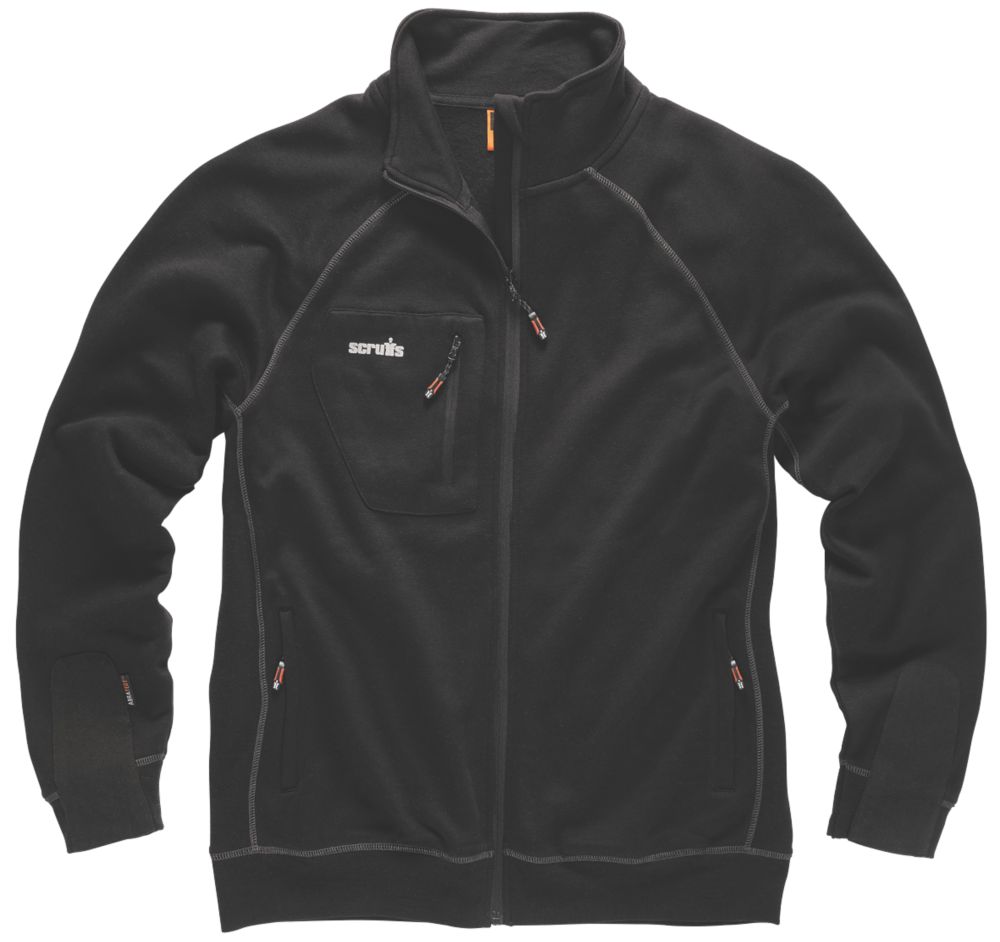 Image of Scruffs Delta Sweatshirt Black Medium 42" Chest 
