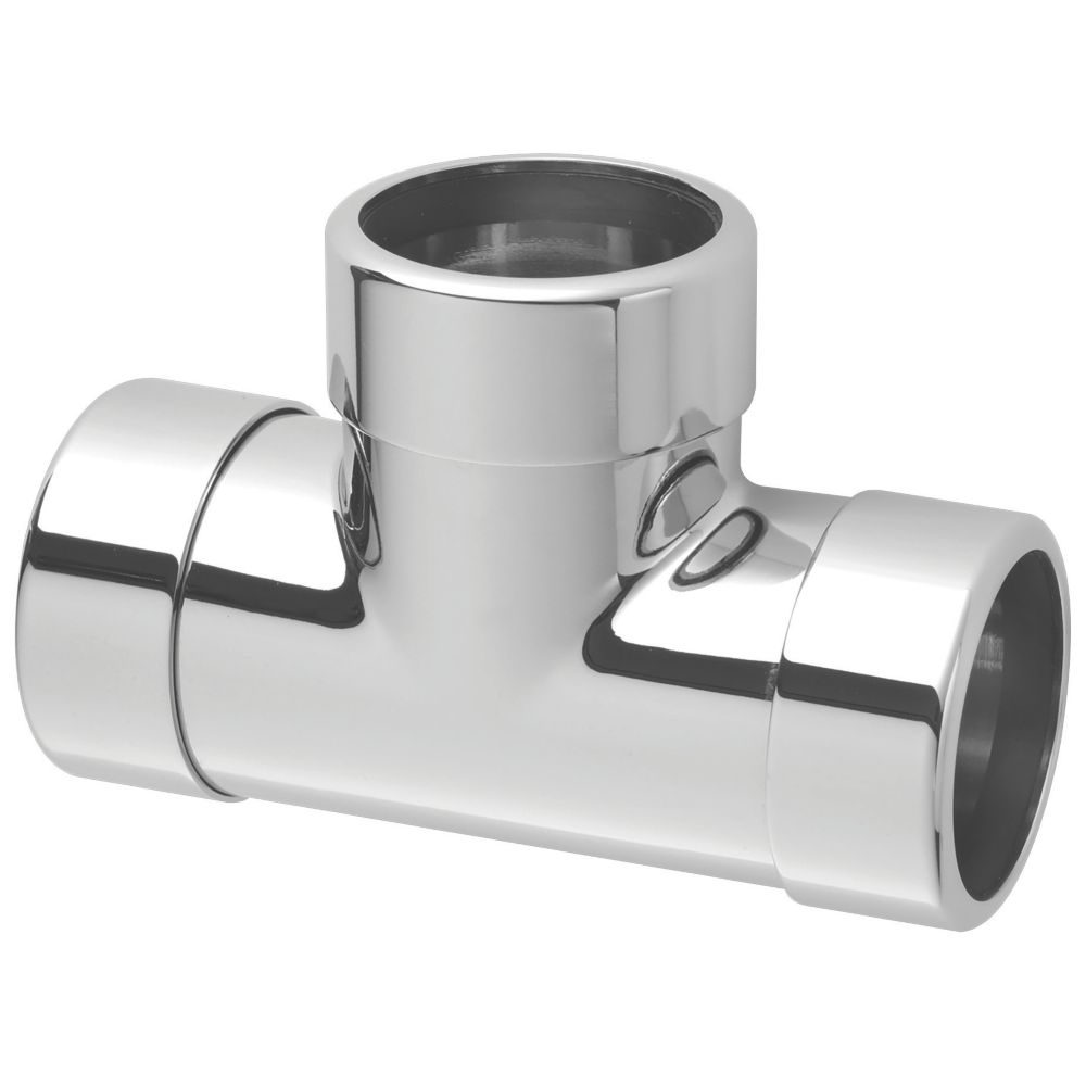Image of McAlpine 42E-CB Compression Waste Tee Chrome 40mm 