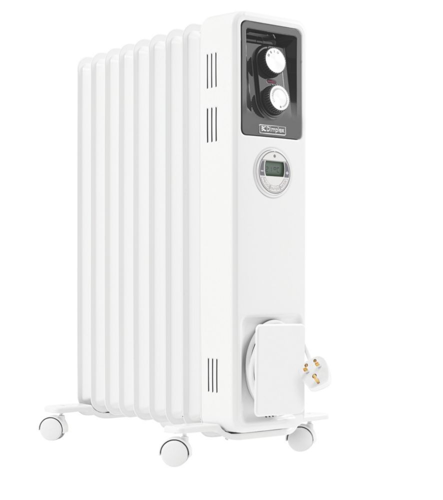 Image of Dimplex ECR20Tie Freestanding Oil-Free Radiator with Timer 2000W 