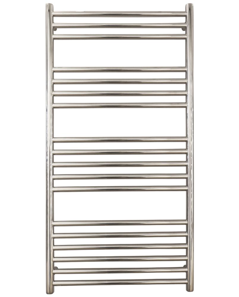 Image of Towelrads Eversley Towel Radiator 1200mm x 600mm Stainless Steel 1263BTU 