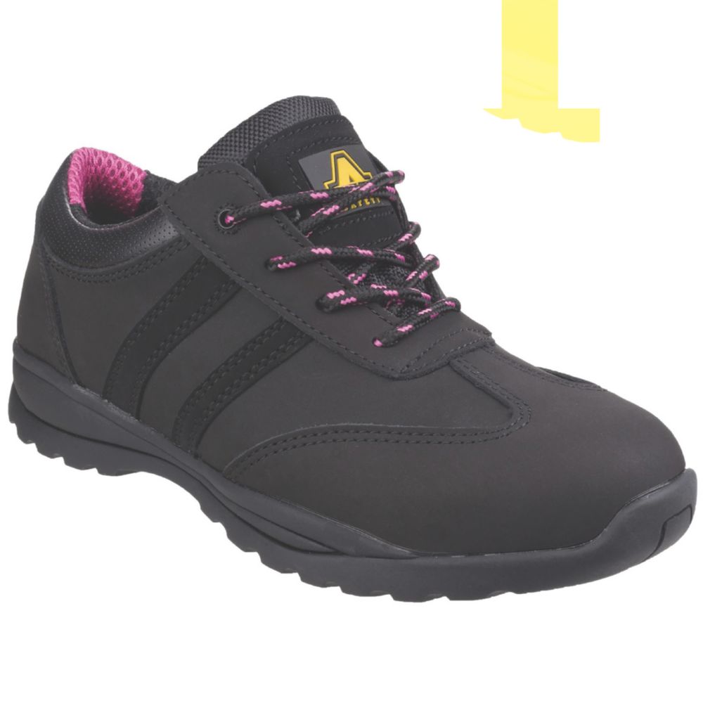 Image of Amblers 706 Sophie Womens Safety Shoes Black Size 3 