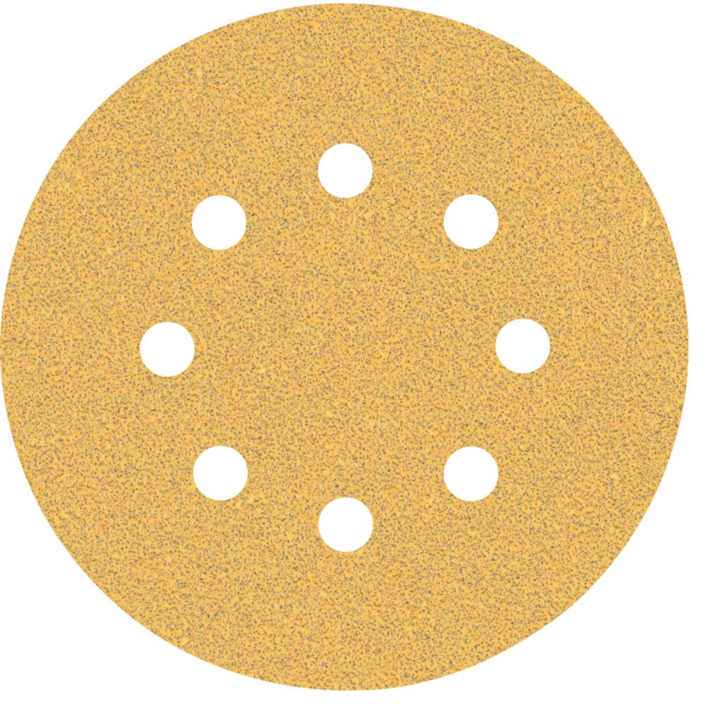 Image of Bosch Expert C470 Sanding Discs Punched 125mm 60 Grit 5 Pack 