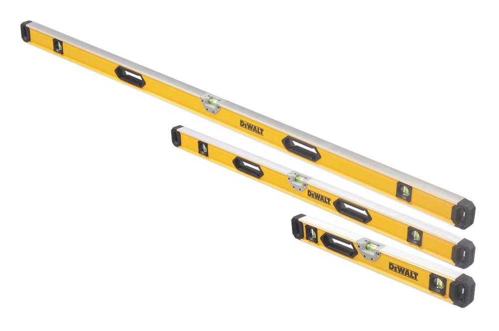 Image of DeWalt Box Beam Level Set 3 Pieces 