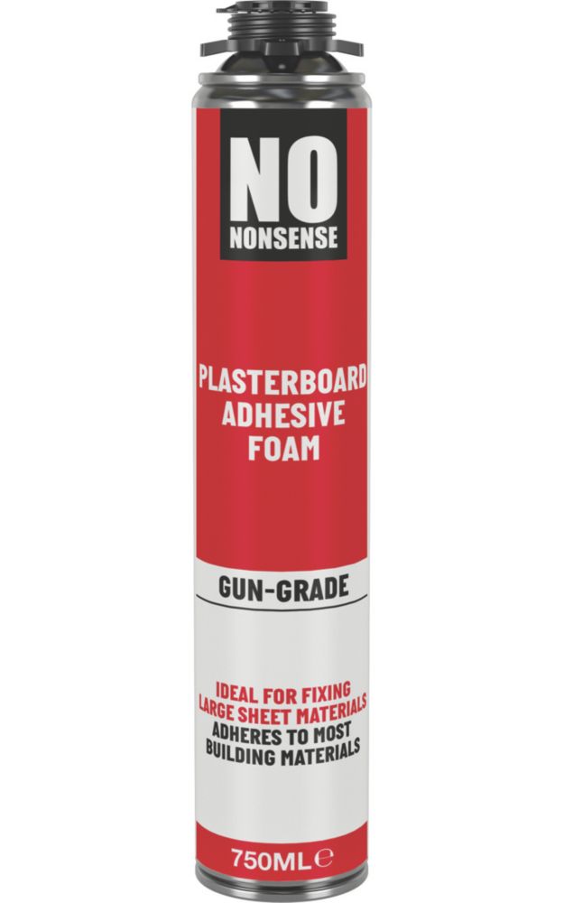 Image of No Nonsense Expanding Sticky Foam Gun Grade 750ml 