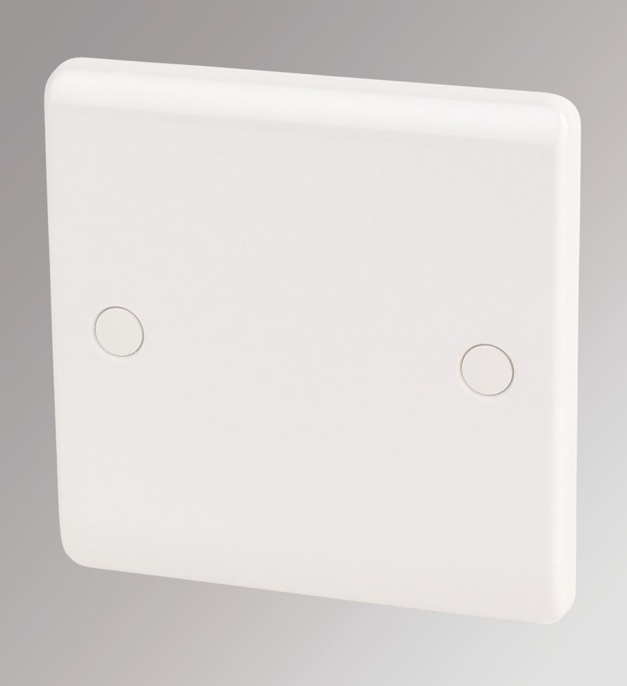 Image of LAP 1-Gang Blanking Plate White 