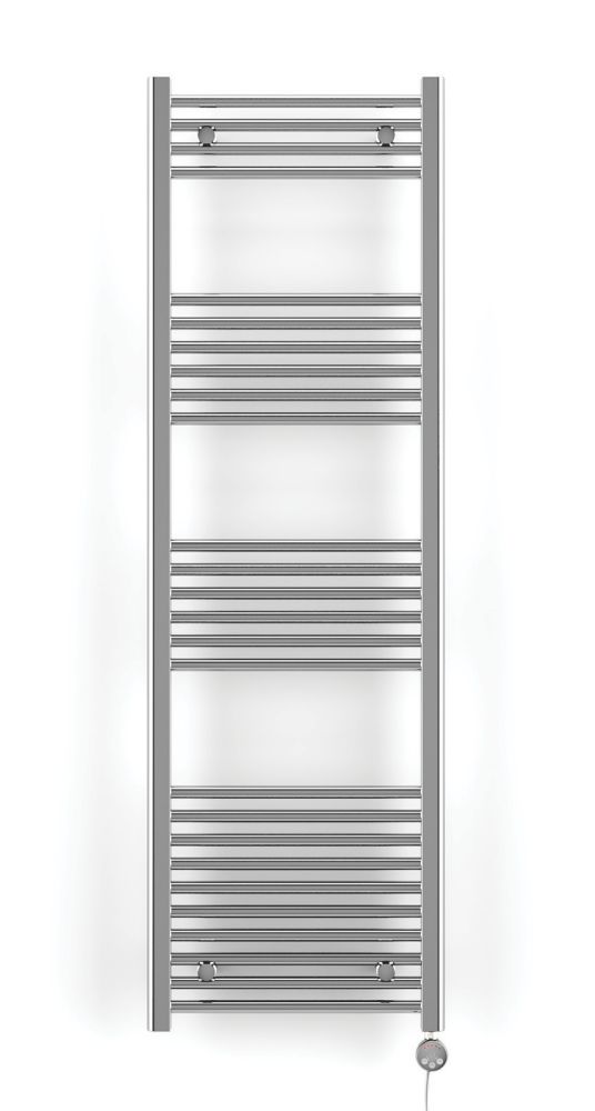 Image of Terma Leo MEG Electric Towel Rail 1600mm x 500mm Chrome 1346BTU 