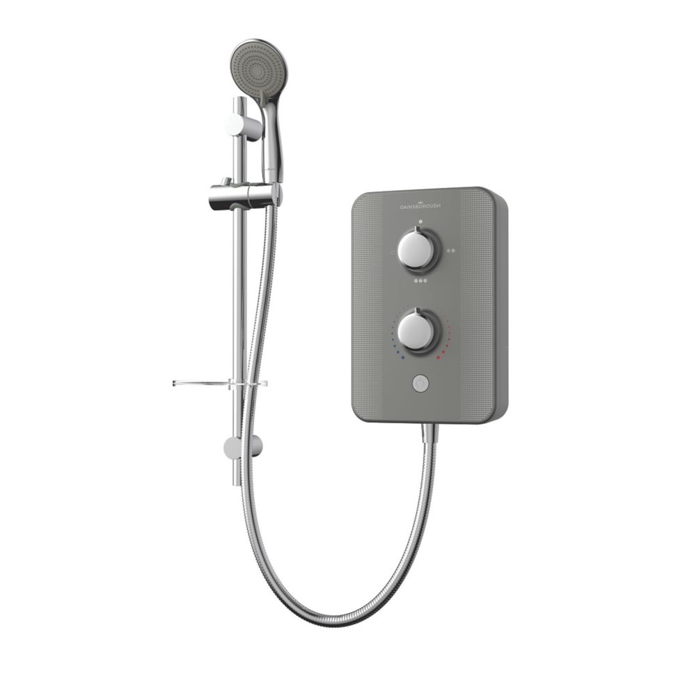 Image of Gainsborough Slim Duo Grey 9.5kW Electric Shower 