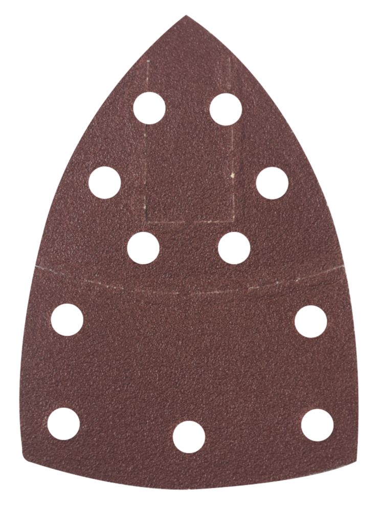 Image of Sanding Sheet Punched 150mm x 100mm 120 Grit 5 Pack 