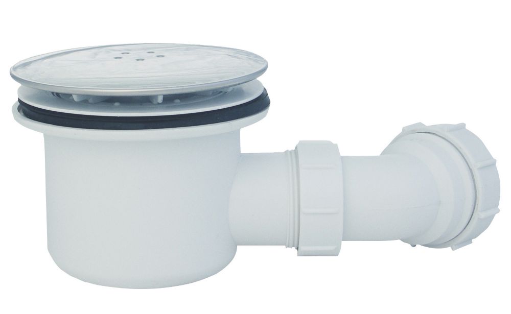 Image of Shower Waste Chrome 90mm 
