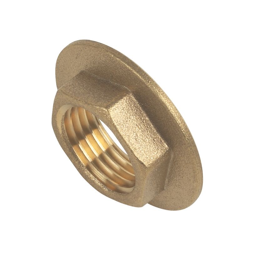 Image of Flomasta BSP Female Flanged Backnuts 1/2" x 2 Pack 