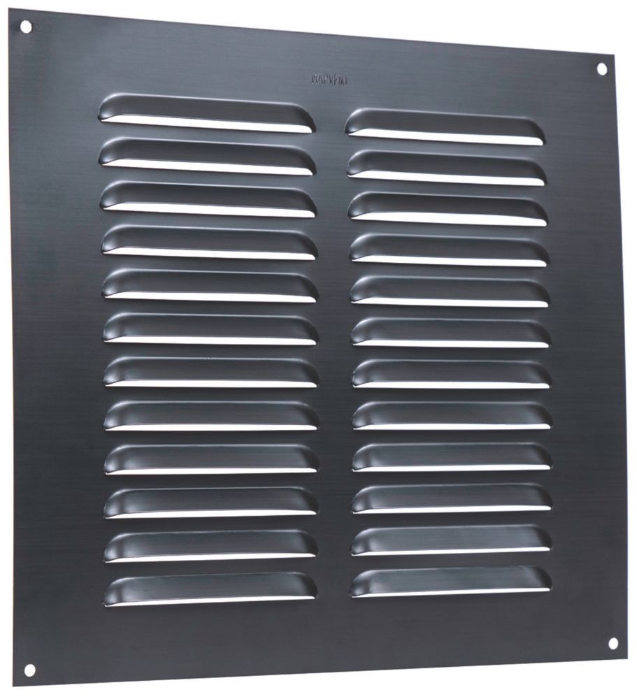 Image of Map Vent Fixed Louvre Vent Matt-Anthracite 229mm x 229mm 
