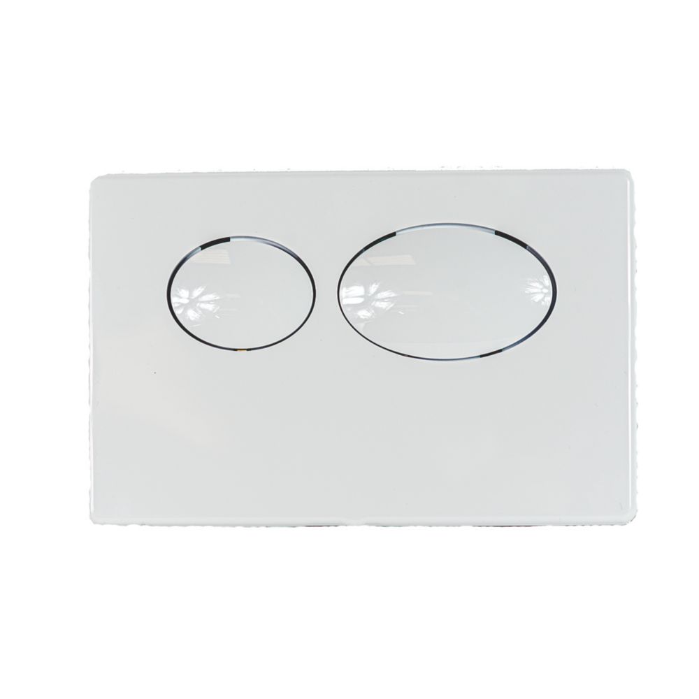 Image of Fluidmaster Tactile Dual-Flush T-Series Activation Plate White 