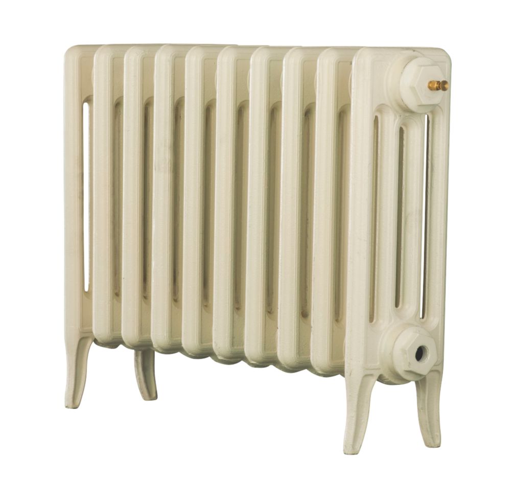 Image of Arroll Neo-Classic 4-Column Cast Iron Radiator 460mm x 754mm Cream 2347BTU 