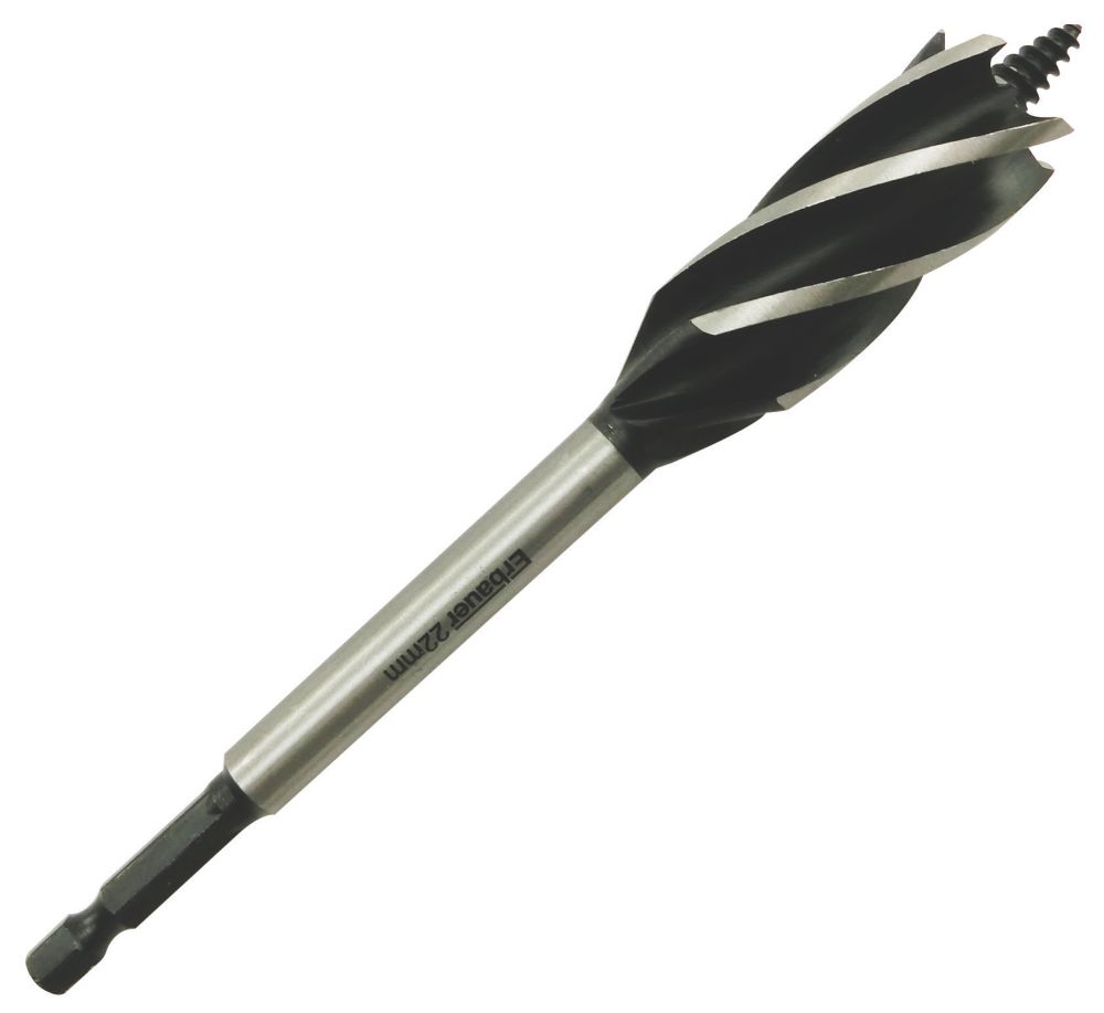 Image of Erbauer Auger Wood Drill Bit 165mm x 22mm 