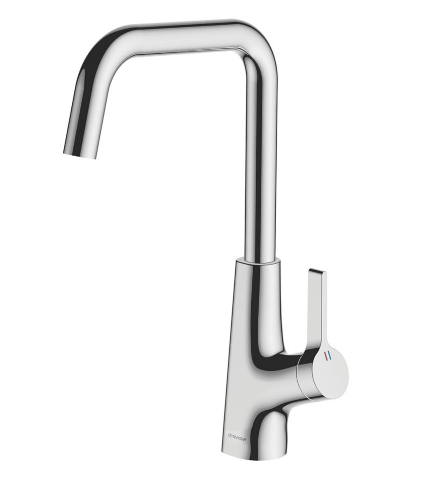 Image of Clearwater Azia Battery-Powered Single Lever Monobloc Tap with Sensor Operation Chrome 