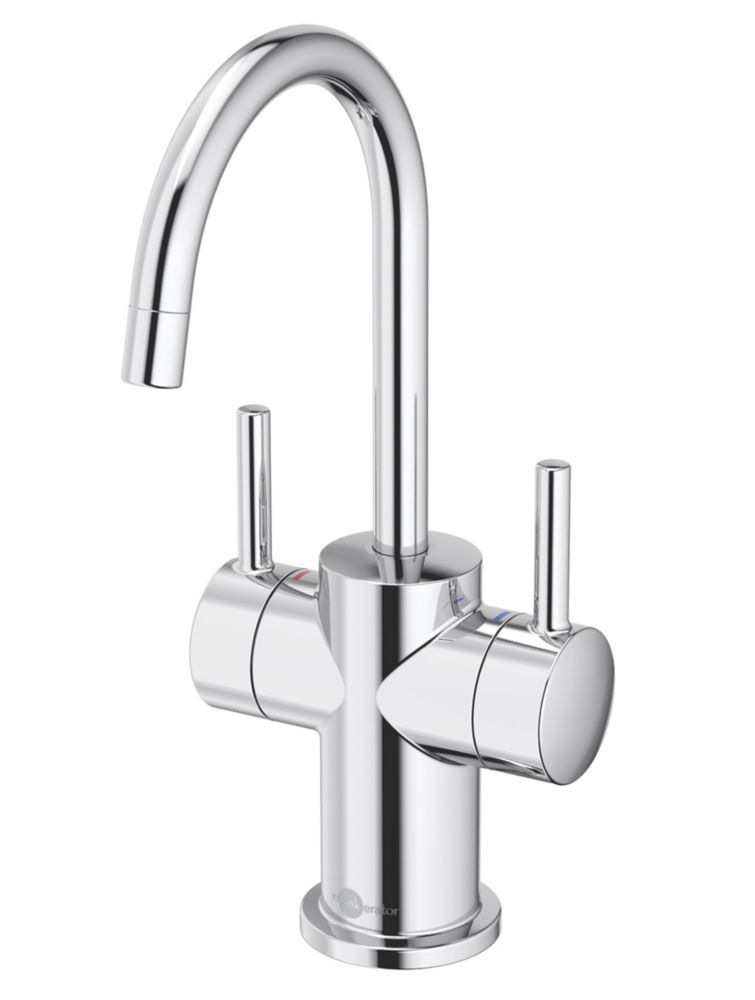 Image of InSinkErator Moderno Hot & Cold Water Side Tap Chrome 