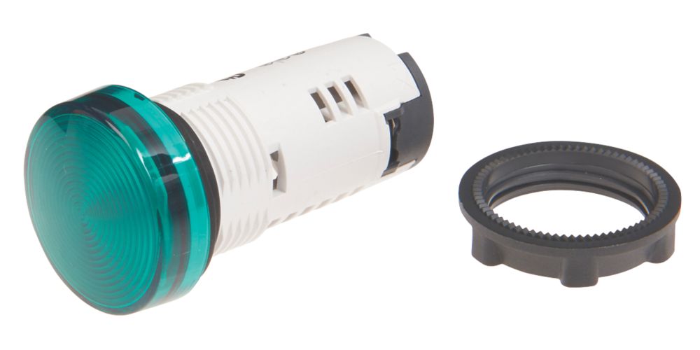 Image of Schneider Electric Harmony XB7 Green LED Pilot Light 230V 