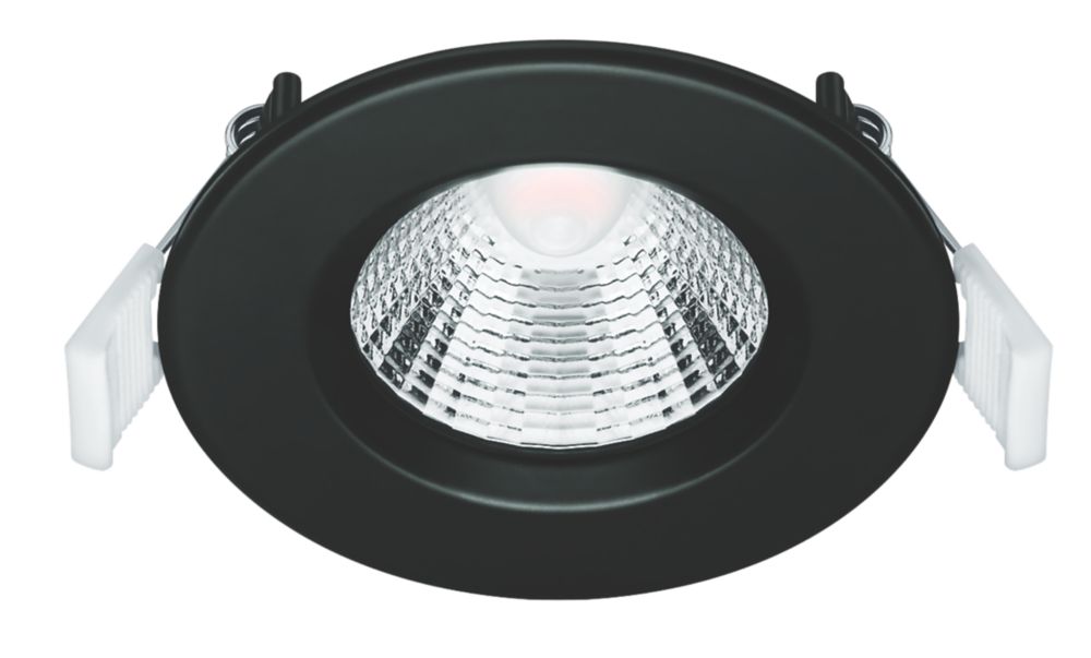 Image of Philips Dive Fixed LED Downlight Black 5.5W 350lm 