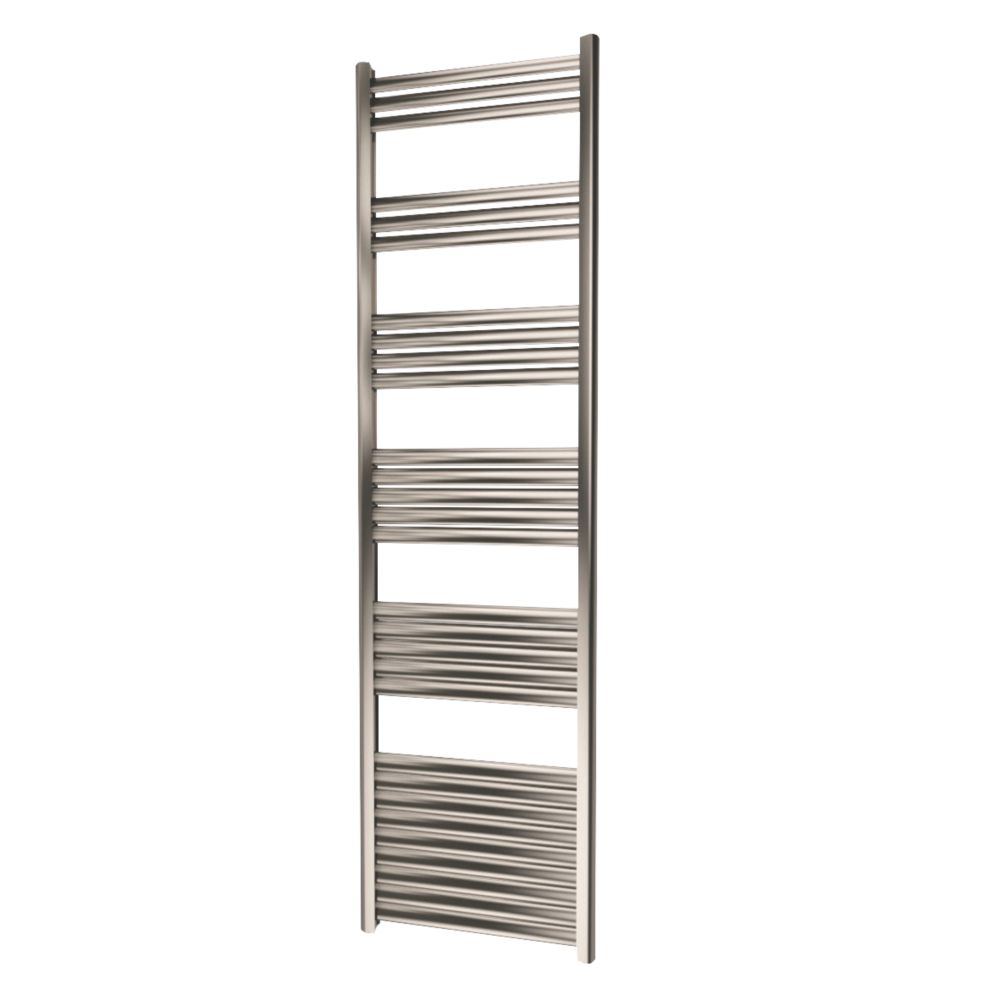 Image of Towelrads Eton Designer Towel Radiator 1800mm x 500mm Grey / Silver 2805BTU 