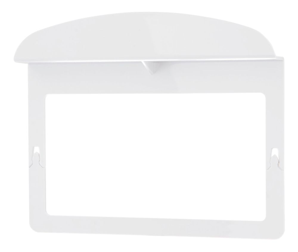 Image of LAP 2-Gang Socket Shelf White 