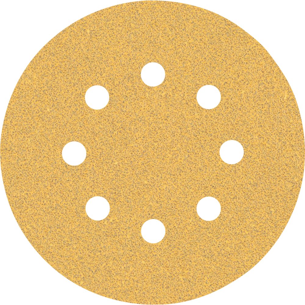Image of Bosch Expert C470 Sanding Discs 8-Hole Punched 125mm 60 Grit 50 Pack 