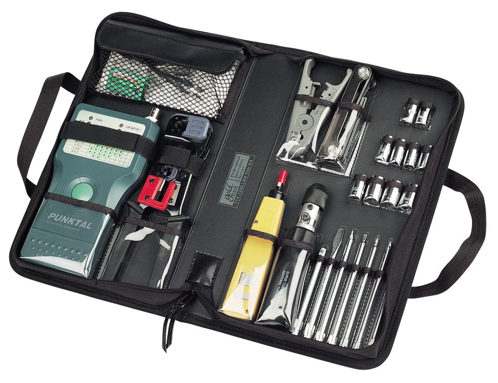 Image of LAN Installation Tool Kit 55 Pieces 