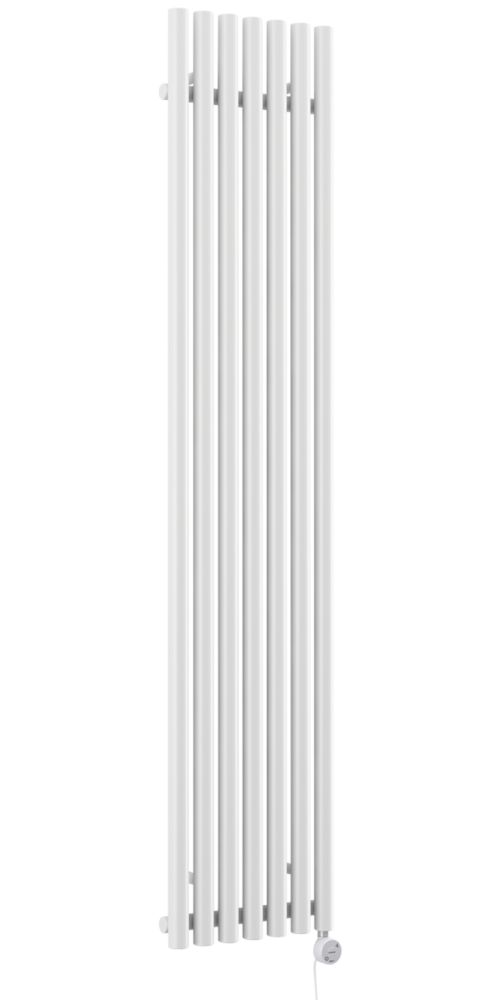 Image of Terma Rolo-Room-E Wall-Mounted Oil-Filled Radiator White 800W 370mm x 1800mm 