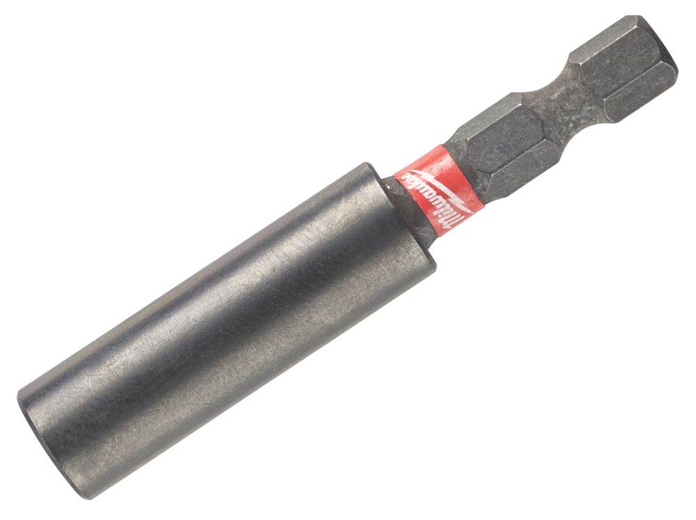 Image of Milwaukee Shockwave 1/4" Hex Magnetic Bit Holder 60mm 