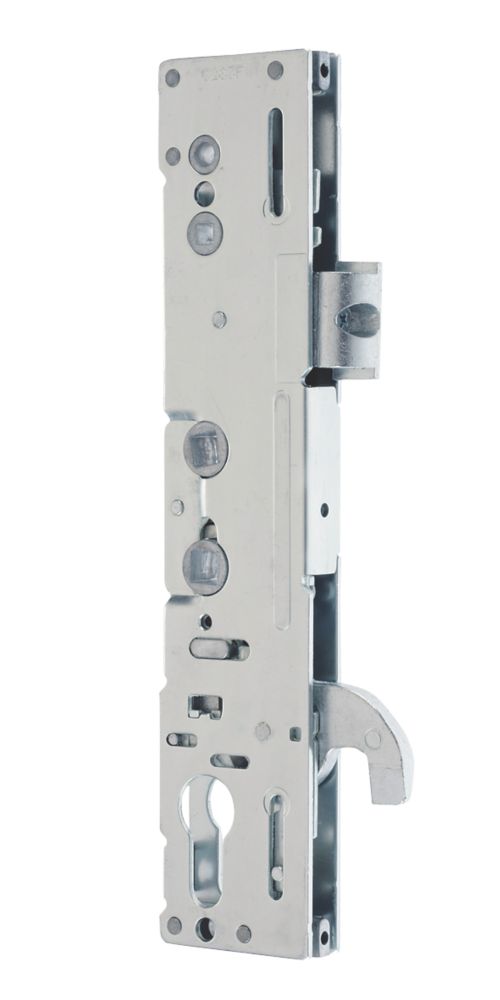 Image of Yale Doormaster Silver Gearbox Top Latch & Hook 47mm Case - 35mm Backset 