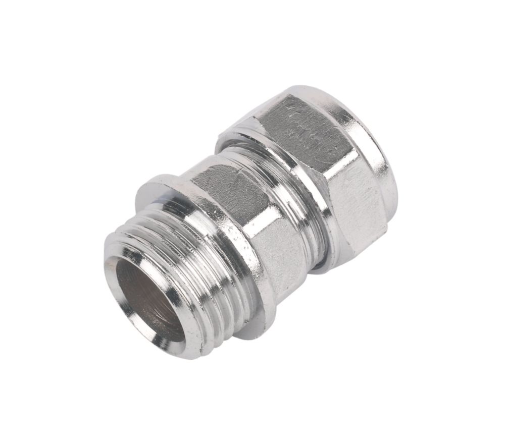 Image of Flomasta Compression Adapting Male Coupler 15mm x 1/2" 