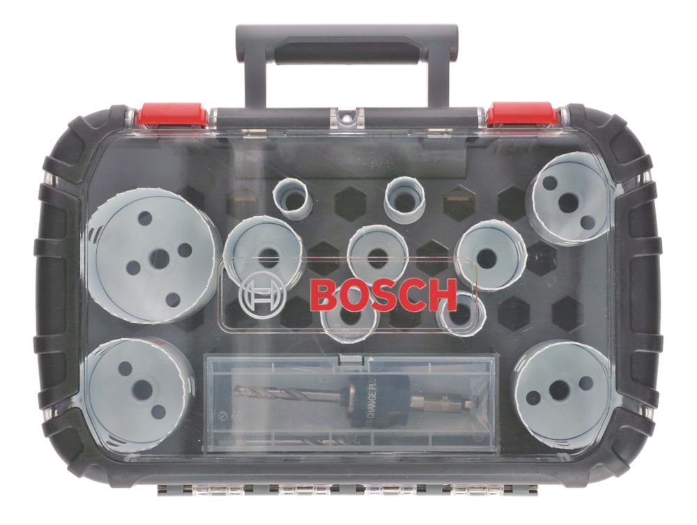 Image of Bosch Progressor 11-Saw Multi-Material Holesaw Set 