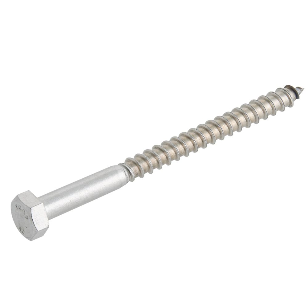 Image of Easydrive Hex Bolt Self-Tapping Coach Screws 10mm x 120mm 10 Pack 