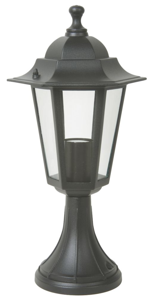 Image of Coach 409mm Outdoor Post Light Black 