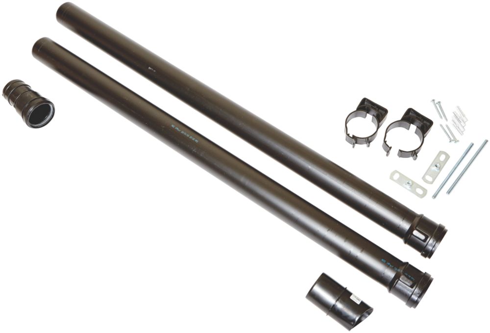 Image of Ideal Heating Balcony Flue Outlet Kit 1m 