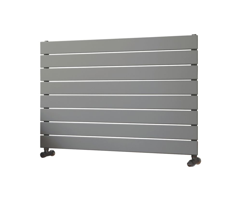 Image of Ximax Oceanus Designer Radiator 595mm x 900mm Silver 1949BTU 