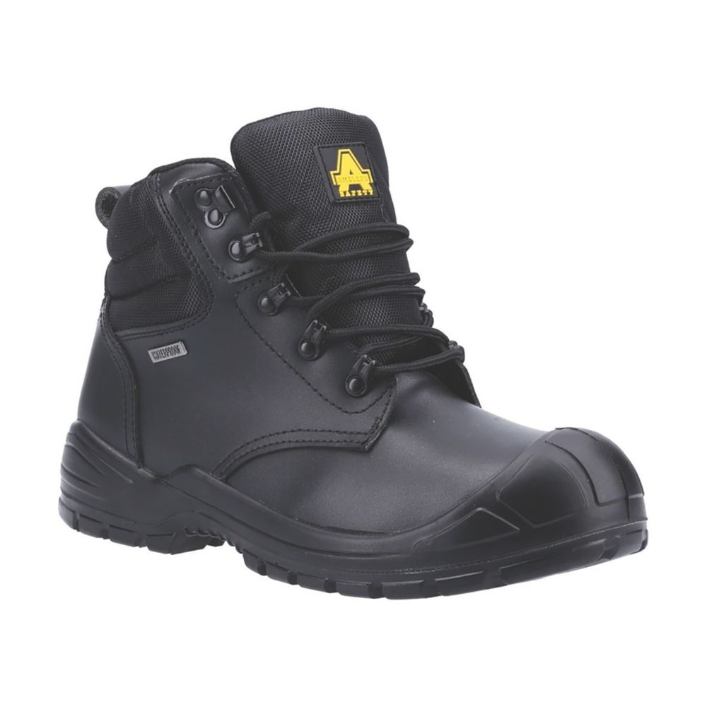 Image of Amblers 241 Safety Boots Black Size 4 